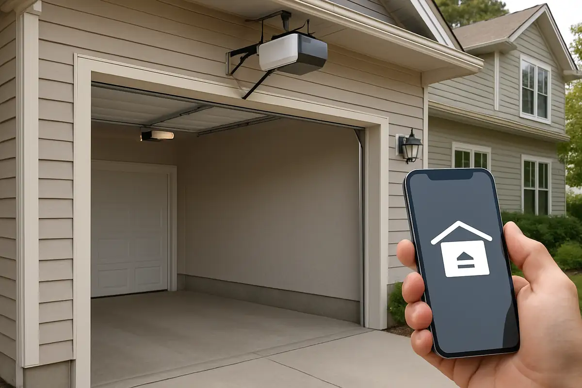 Enhance Your Home with Garage Door Automation and Smart Home Integration - Olympic Garage Door Repair in Westford, MA