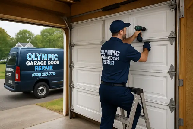 Garage Door Spring Repair — Acton