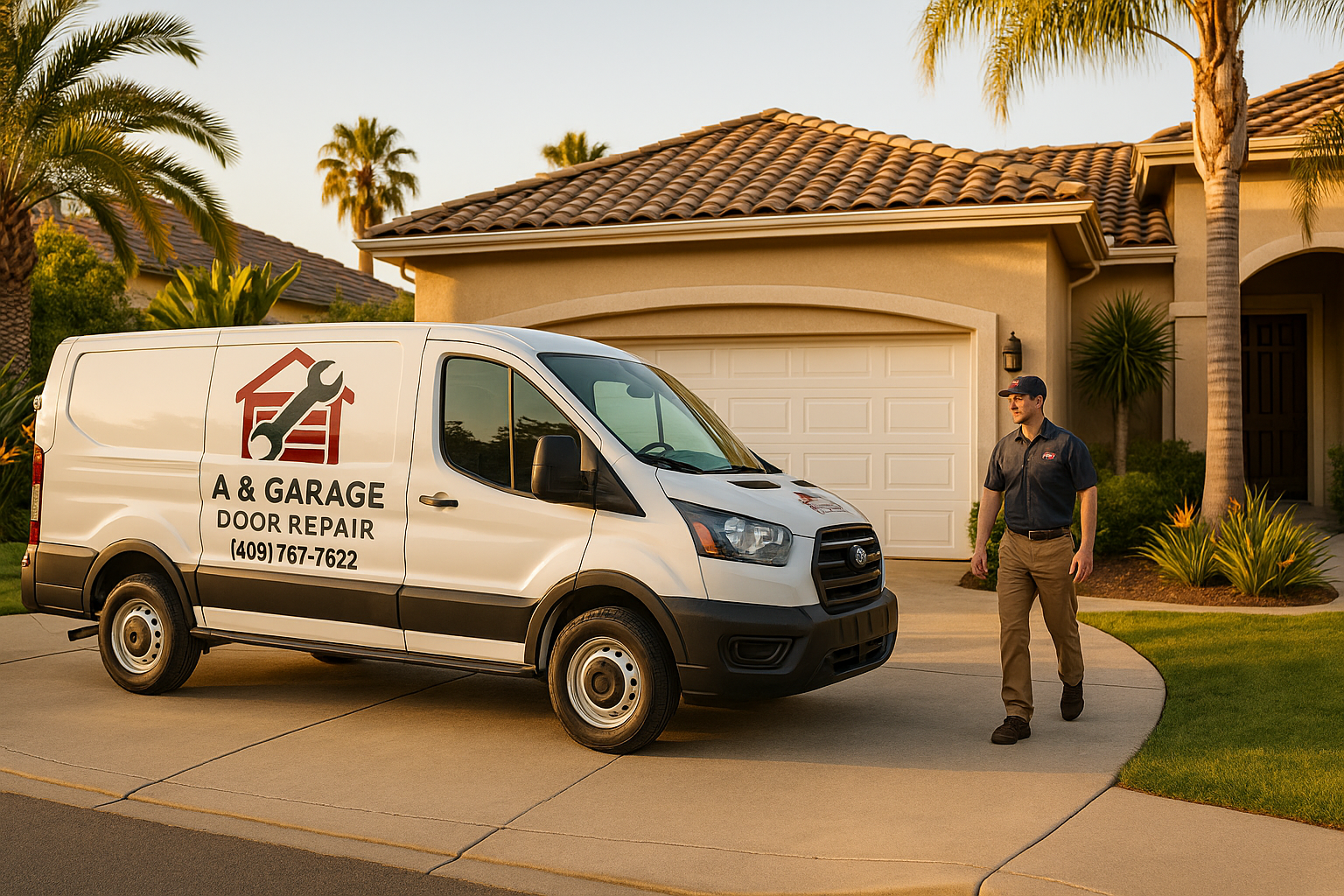 Garage door services in Reading, MA