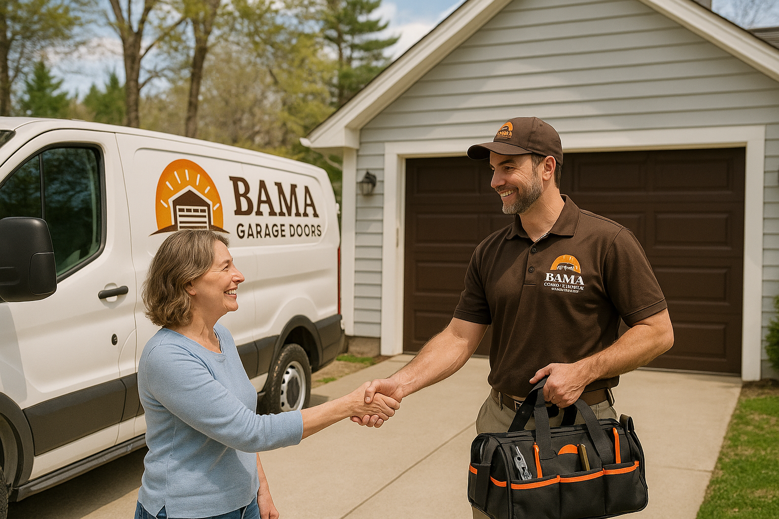 Garage door services in Concord, MA