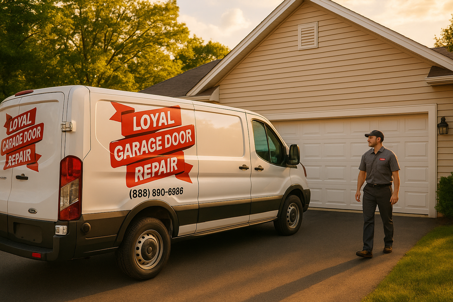 Garage door services in Dracut, MA