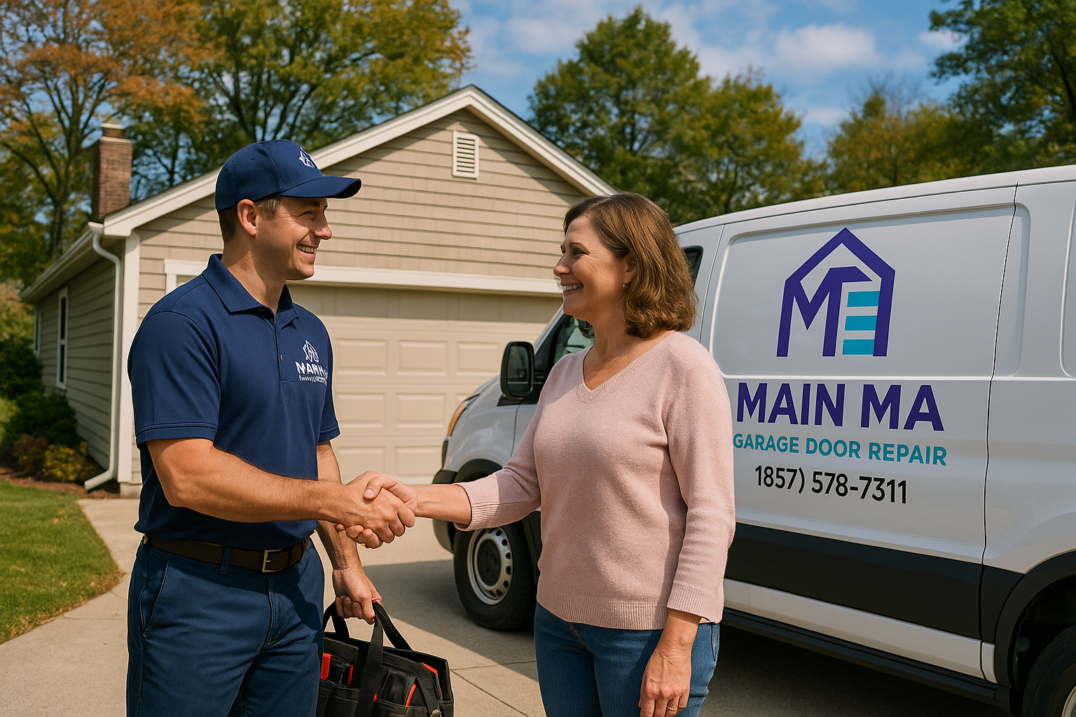Garage door services in Litchfield, MA