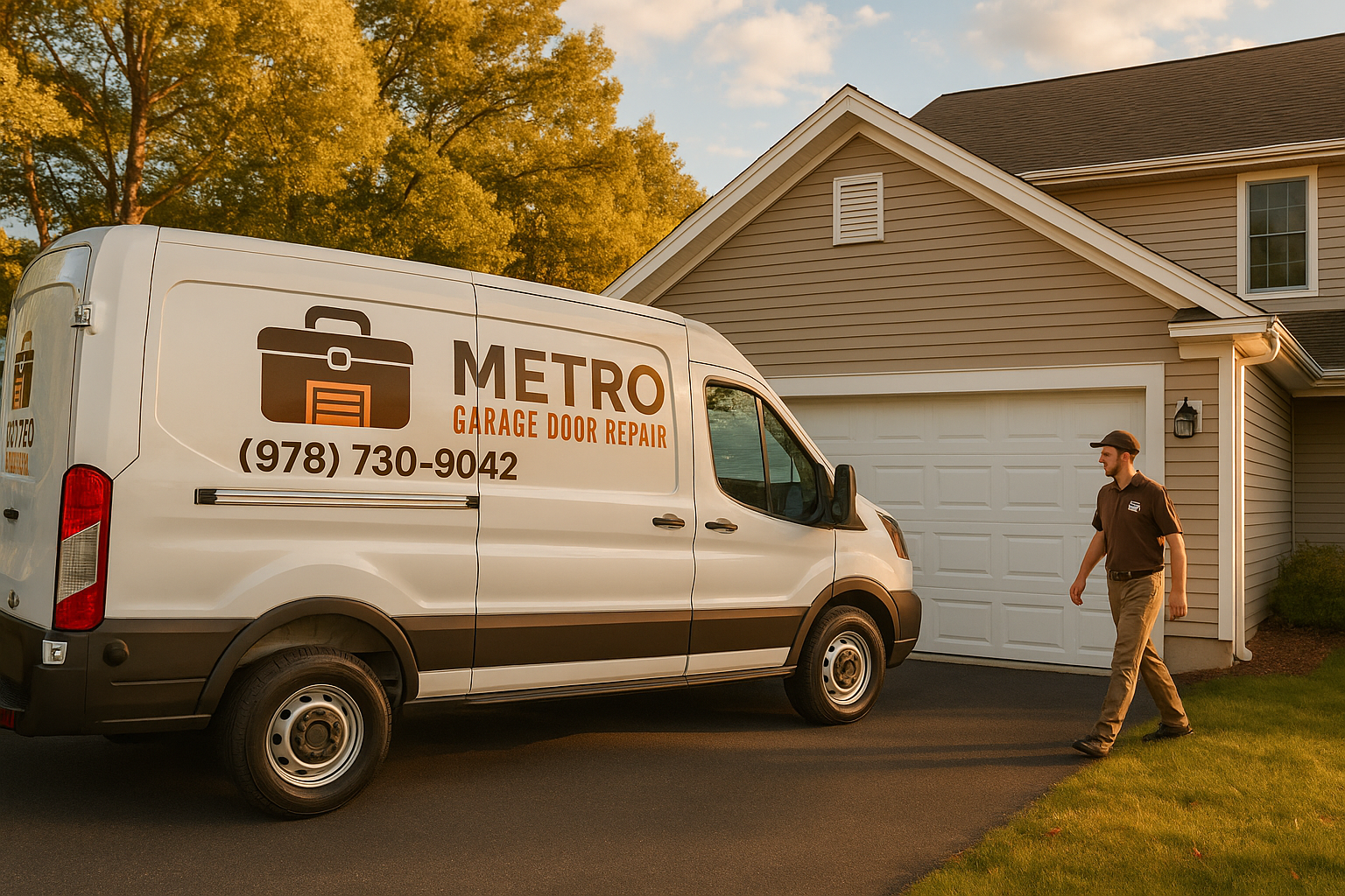 Garage door services in Waltham, MA