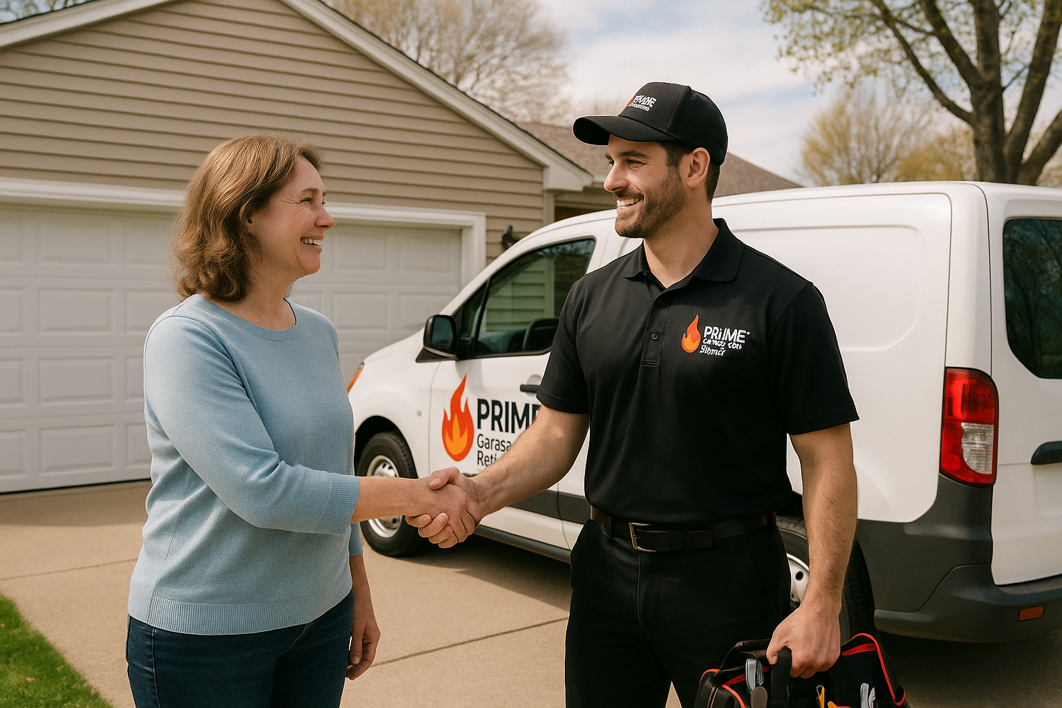 Garage door services in Brookline, MA