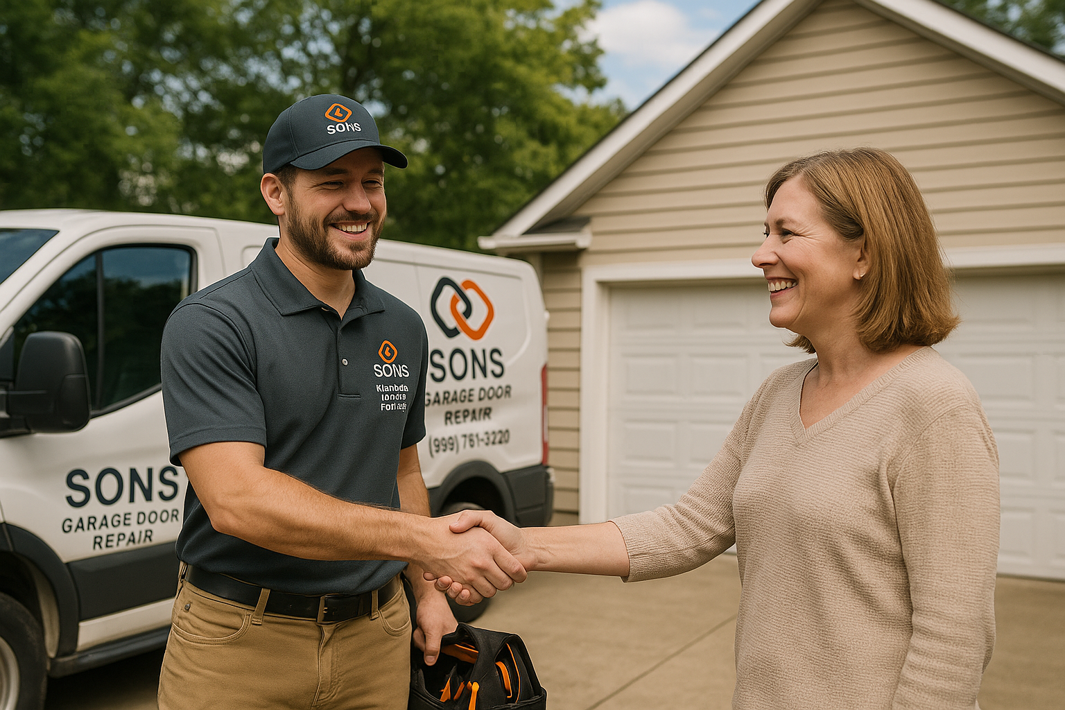 Garage door services in Sterling, MA