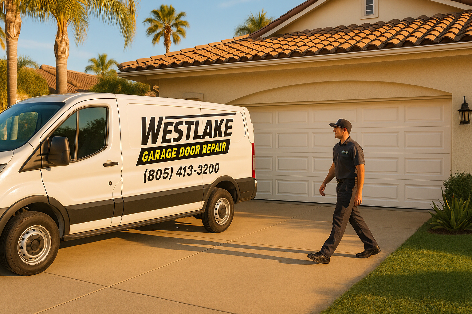 Garage door services in Weston, MA