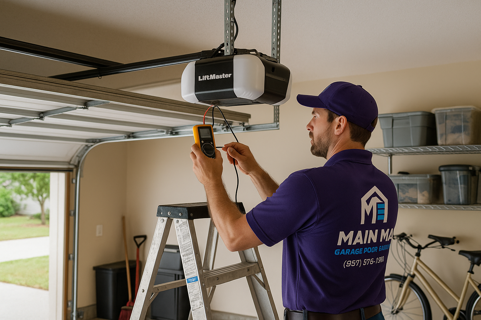 Garage Door Opener Repair service in West Acton