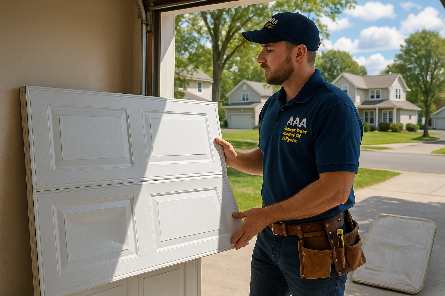 Garage Door Panel Replacement service in Cochituate