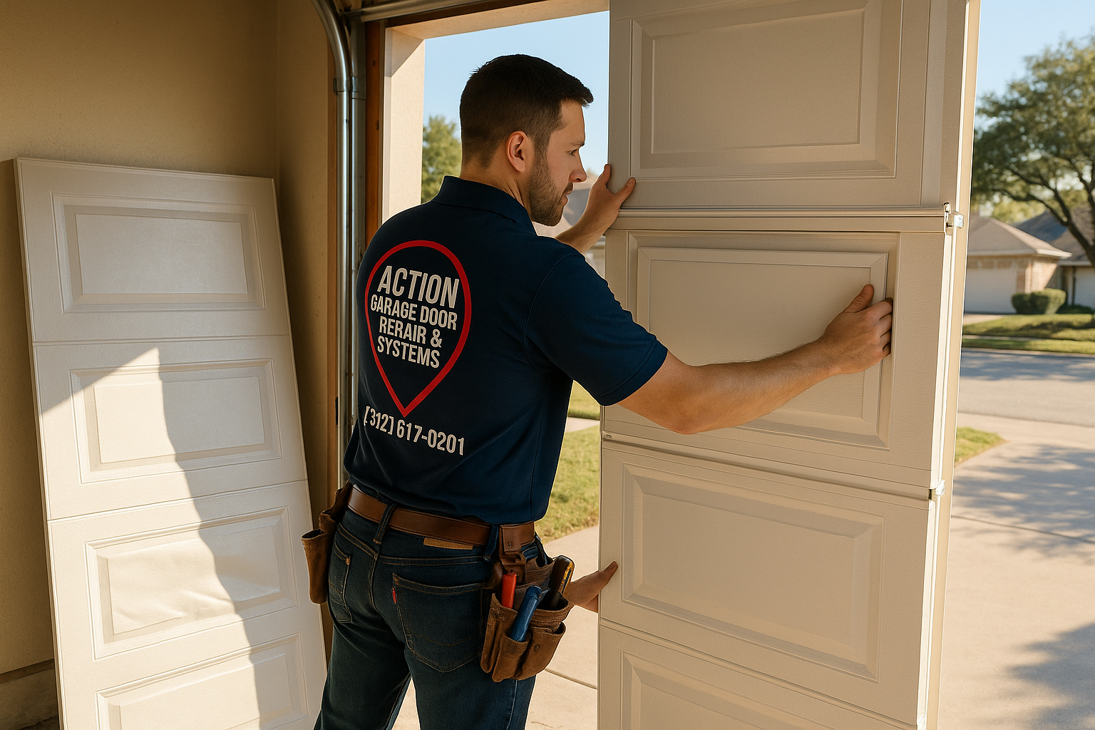 Garage Door Panel Replacement service in North Billerica