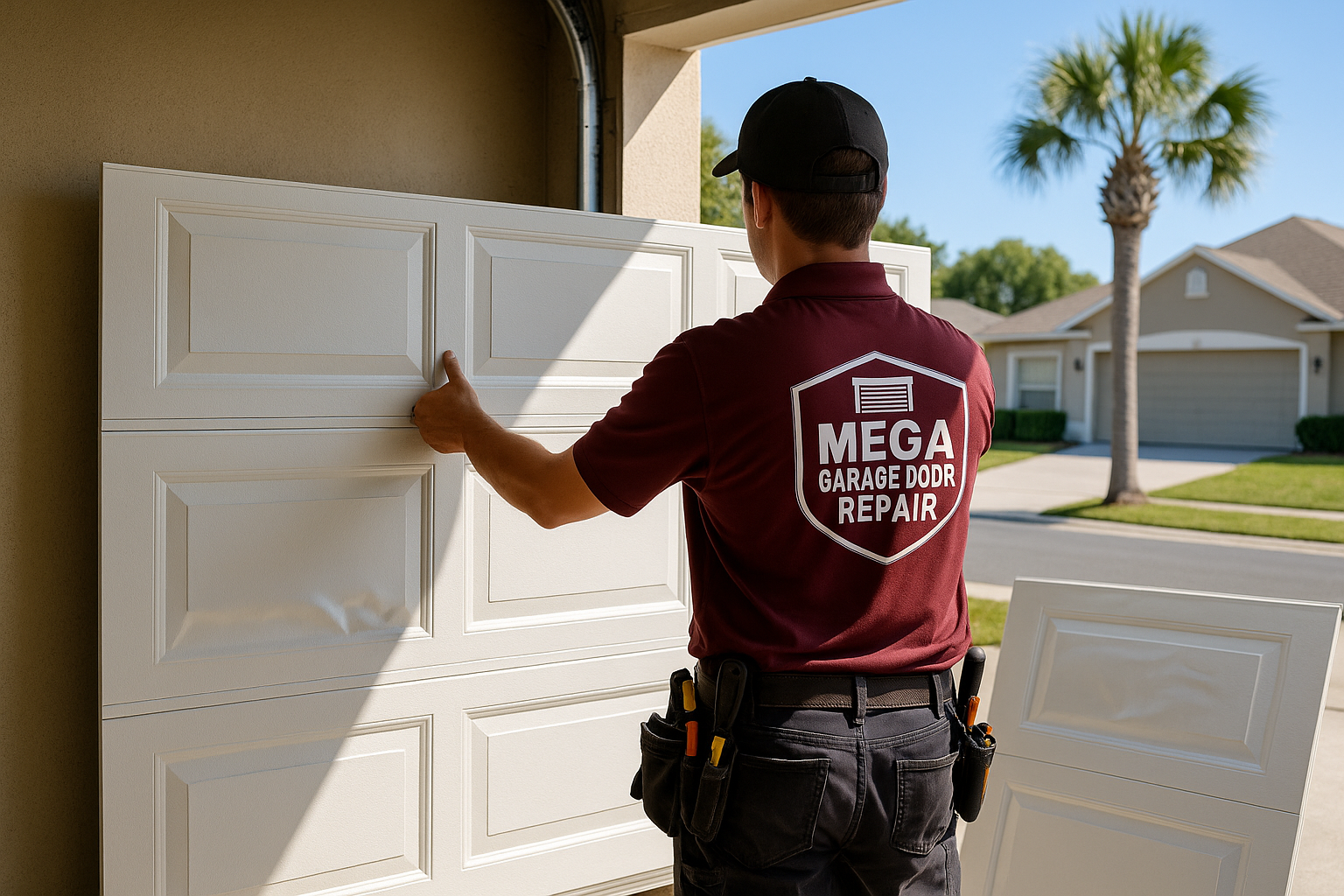 Garage Door Panel Replacement service in Boxborough