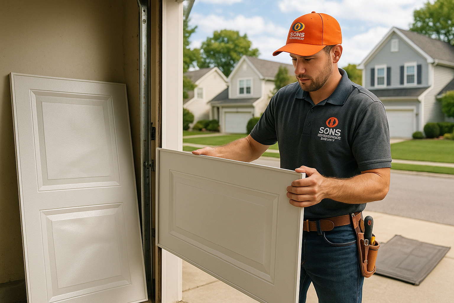 Garage Door Panel Replacement service in Windham