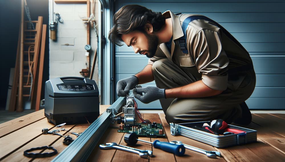 Garage door work in Devens