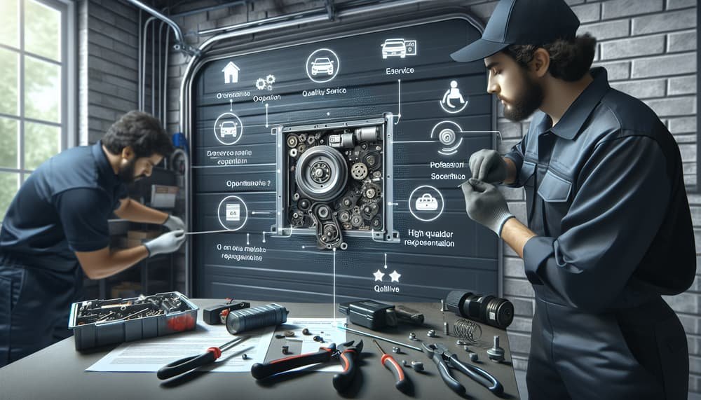 Garage door work in Stoneham