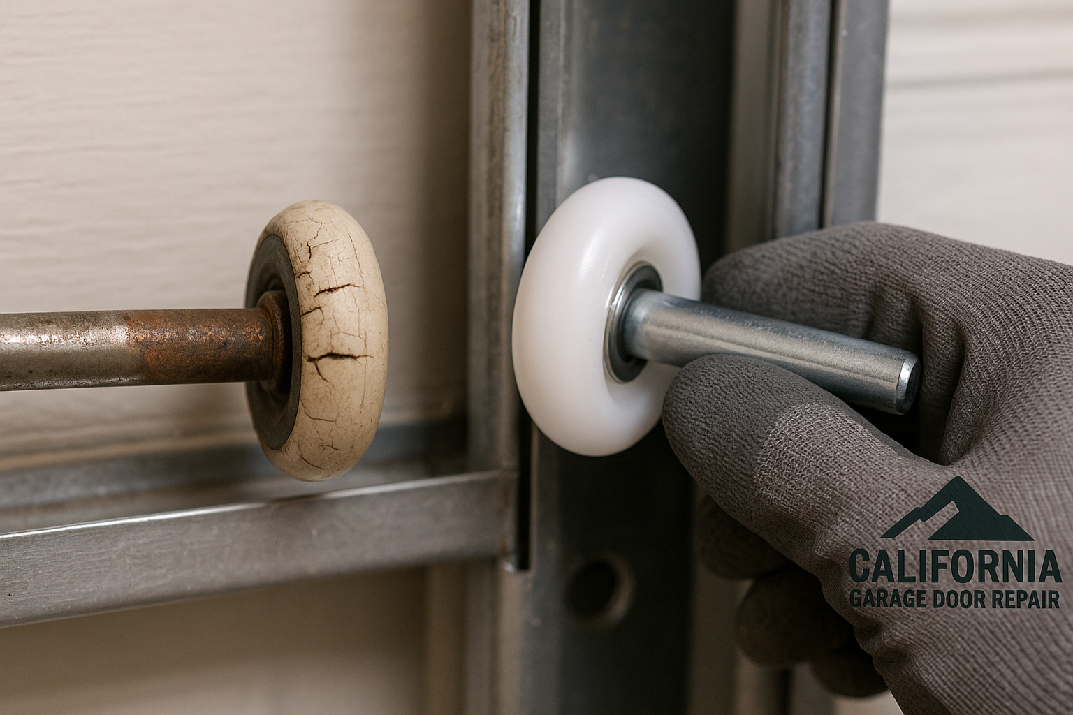 Garage Door Roller Replacement service in Andover