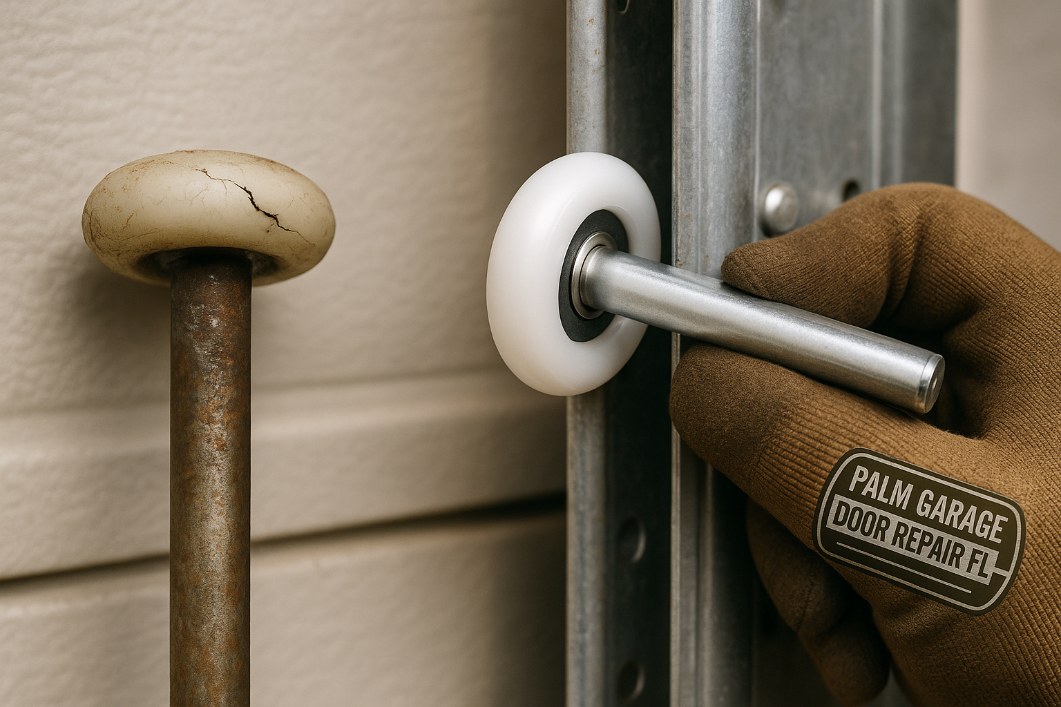 Garage Door Roller Replacement service in North Reading