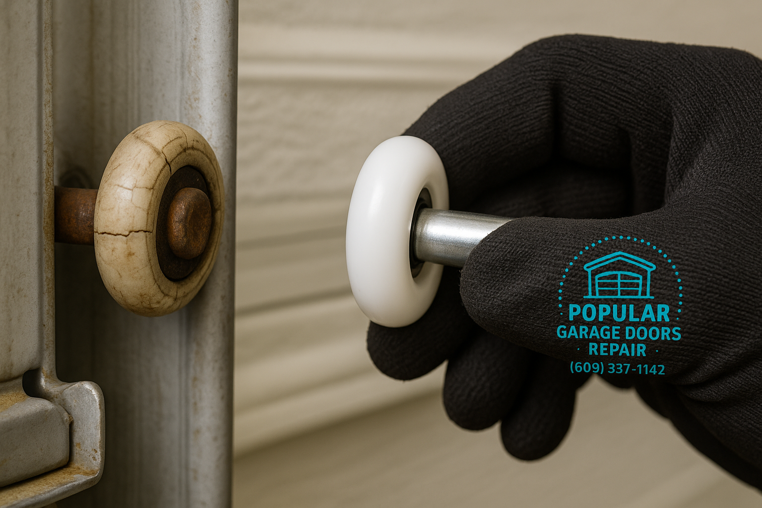 Garage Door Roller Replacement service in Wakefield