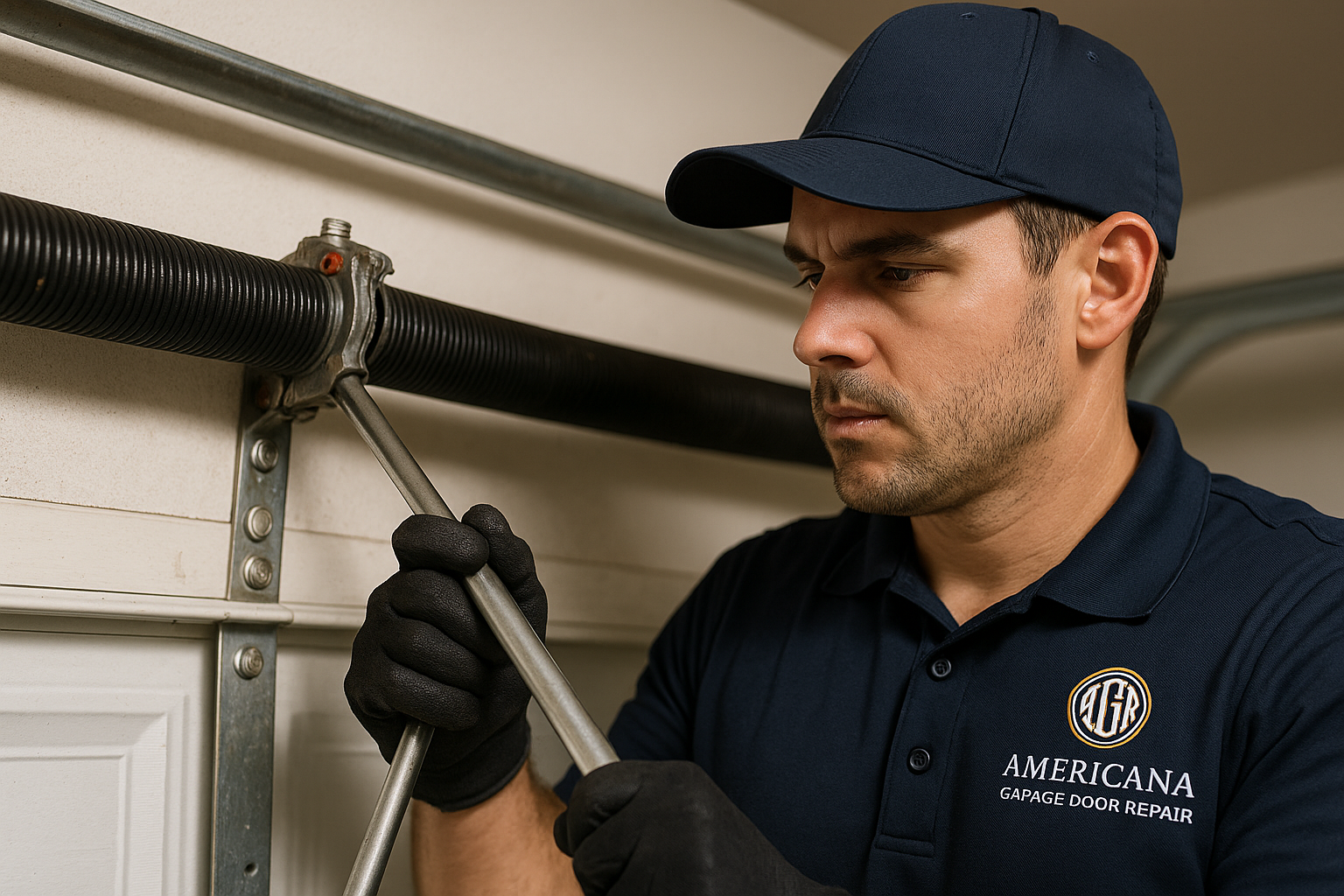 Garage Door Spring Repair service in Lowell