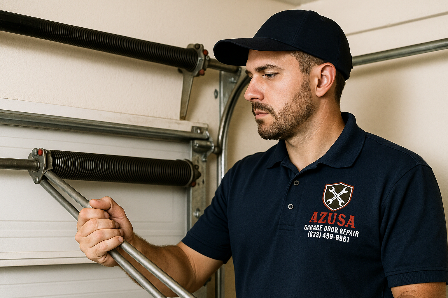 Garage Door Spring Repair service in Maynard
