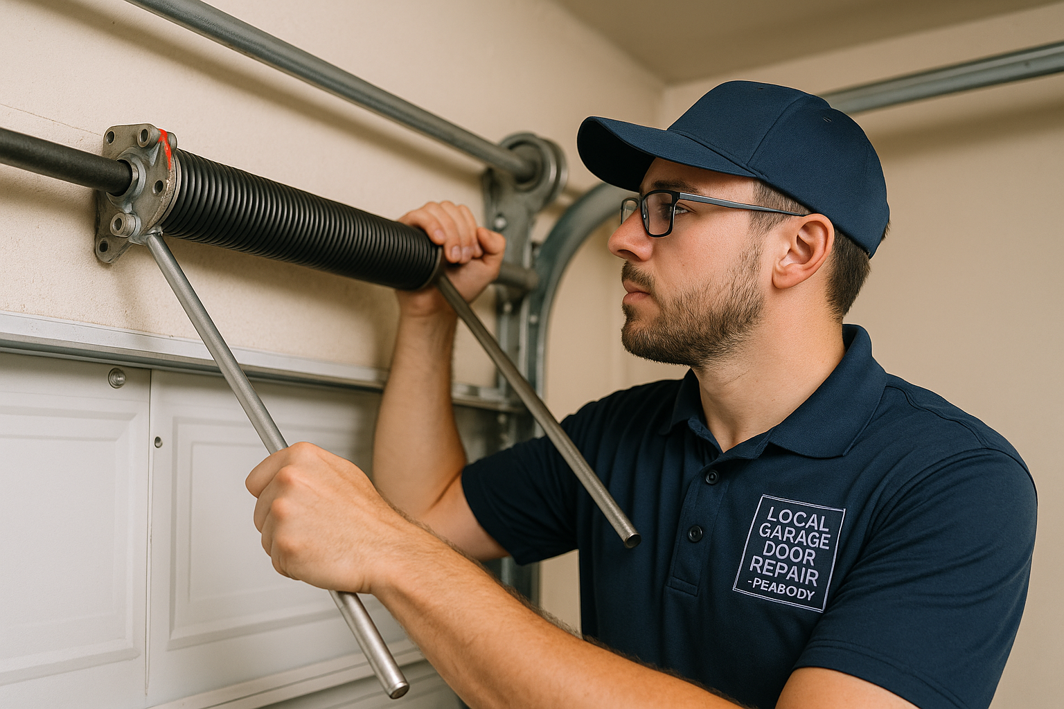 Garage Door Spring Repair service in Devens