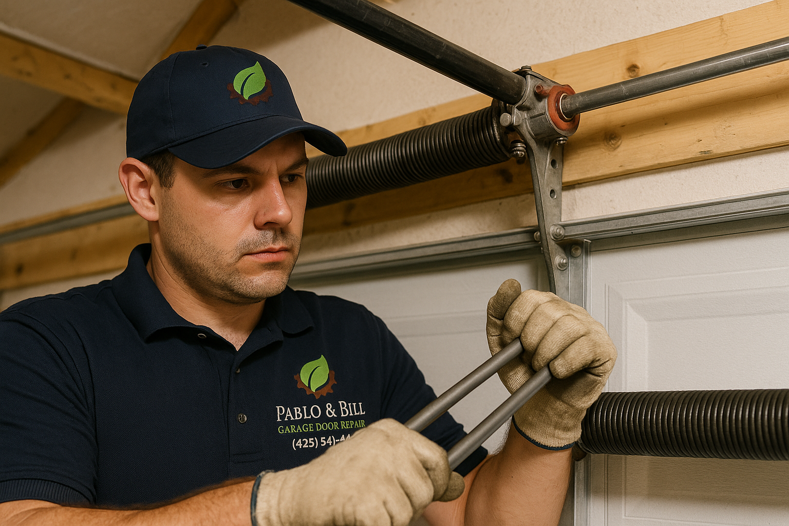 Garage Door Spring Repair service in Nashua