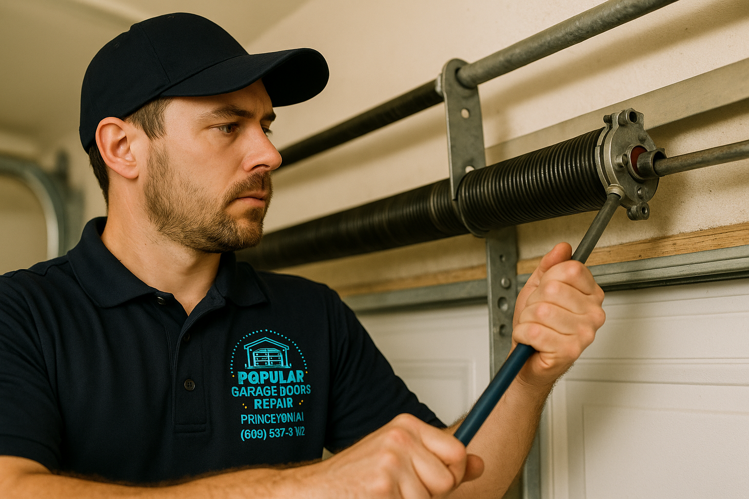 Garage Door Spring Repair service in Brookline
