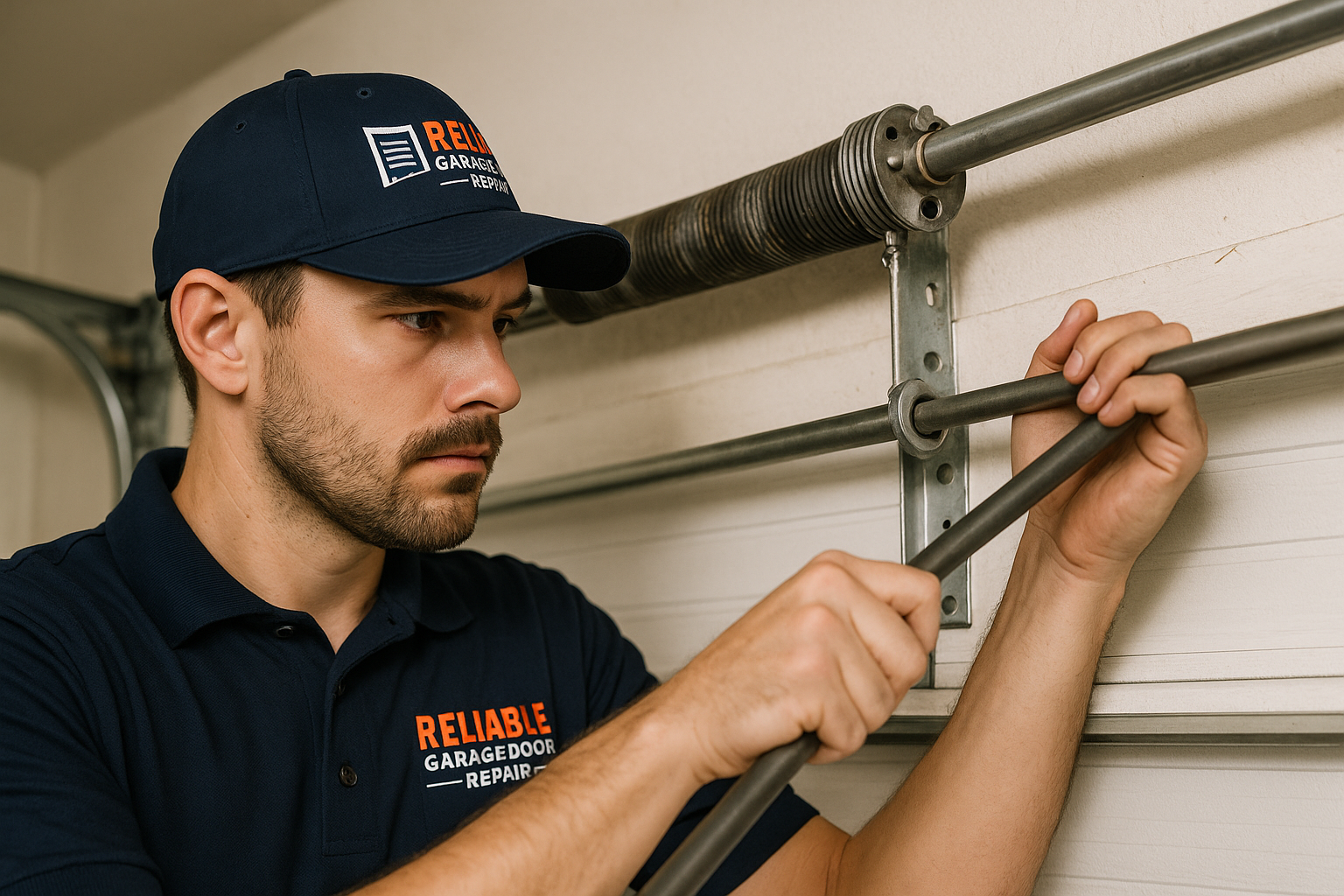 Garage Door Spring Repair service in Marlborough