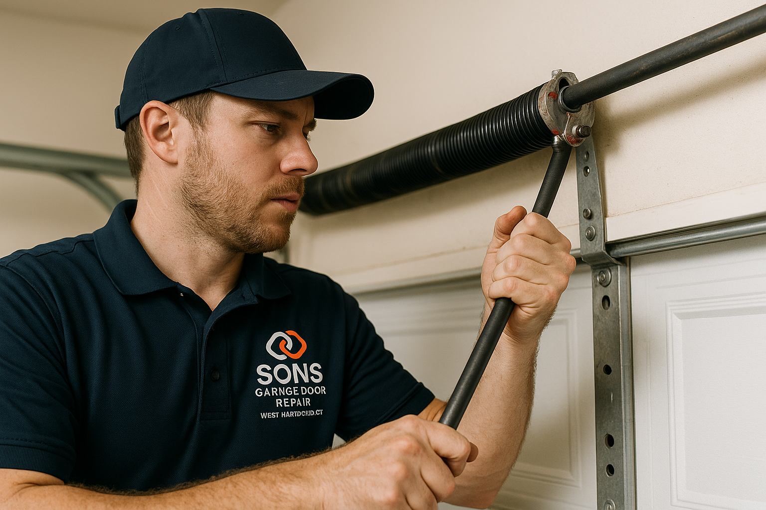 Garage Door Spring Repair service in Hudson