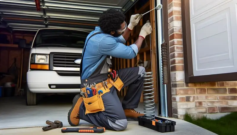 Garage Door Spring Repair — Lancaster