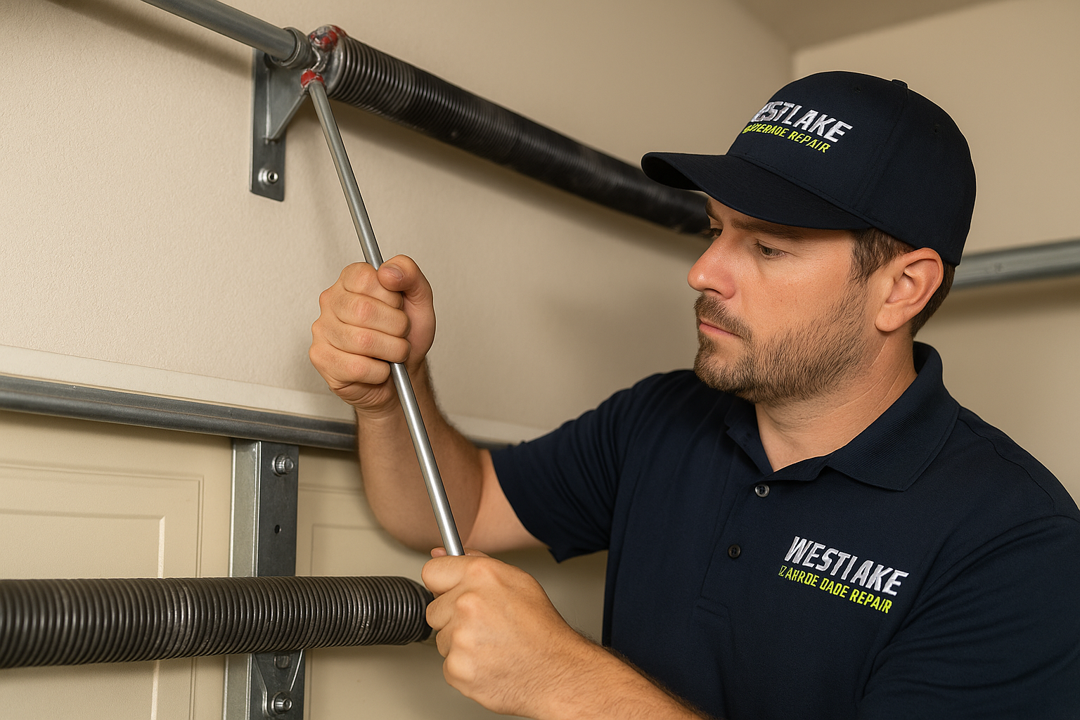 Garage Door Spring Repair service in Sudbury