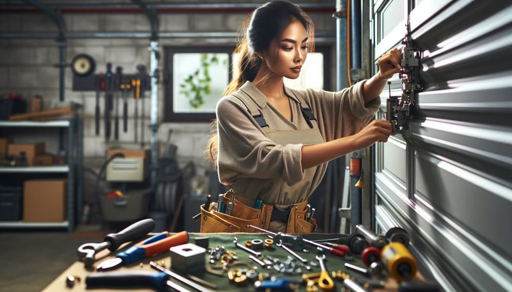 Garage door work in Salem