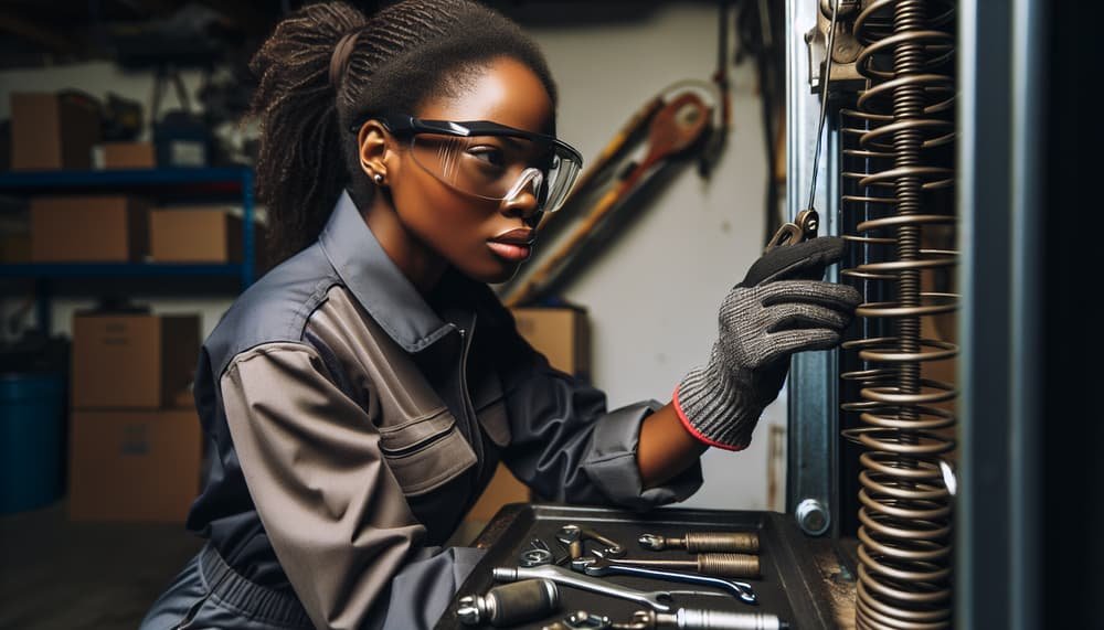 Garage door work in Acton