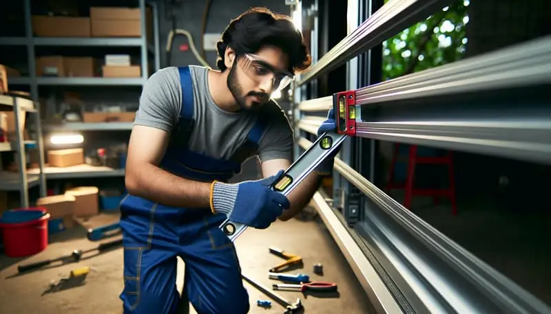 Garage Door Track Repair in Arlington
